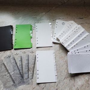 Kate Spade planner agenda organizer supplies inserts ruler tabs